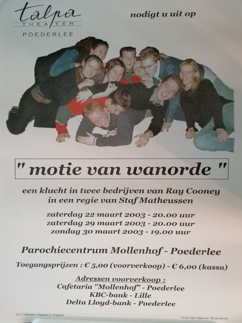 Motie van wanorde